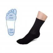 PodoSolution Diabetic stockings with integrated forefoot & heel gel zone