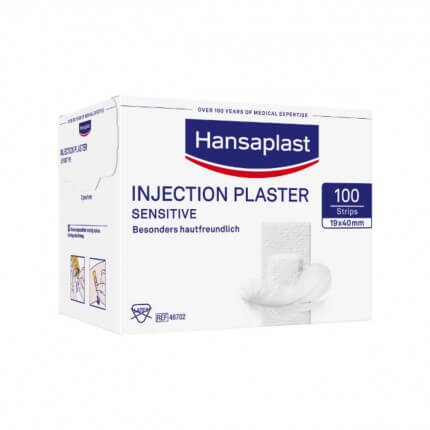 Sensitive injection plaster