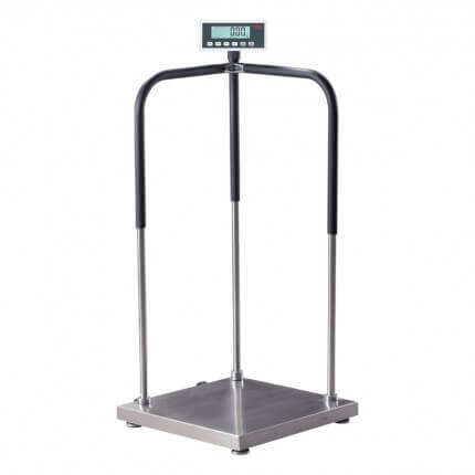 Personal scale with support railing 6803