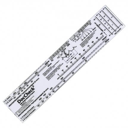 ECG ruler