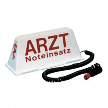 Auto-Dachschild "ARZT Noteinsatz"