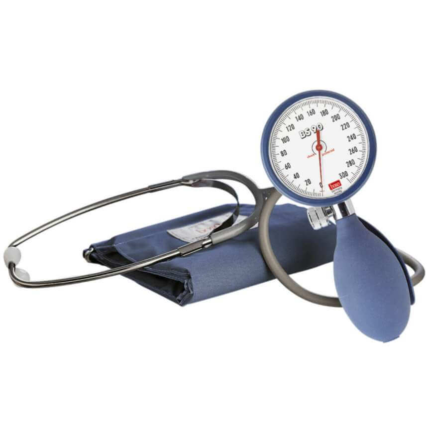 Manuelles Blutdruckmessgerät mit Stethoskop » boso BS 90 | DocCheck Shop