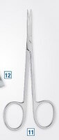 Zepf Medical Instruments Iris Schere Standard, sp/sp, gebogen, 11,5 cm Zepf Medical Instruments Iris Schere Standard, sp/sp, gebogen, 11,5 cm
