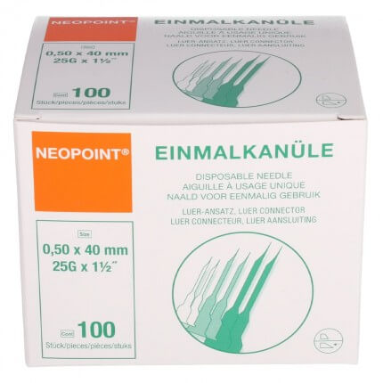 Neopoint Kanüle Sondergröße