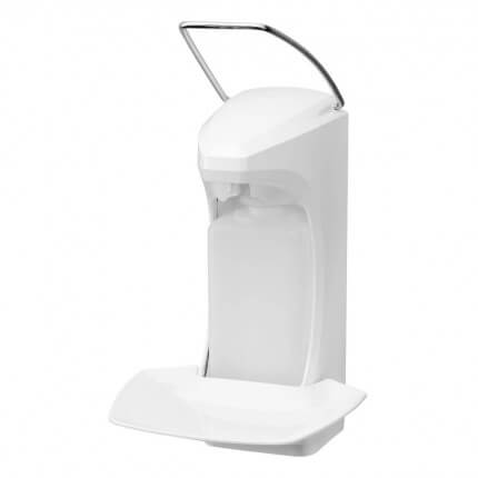 RX 5 M manual wall dispenser with white drip tray