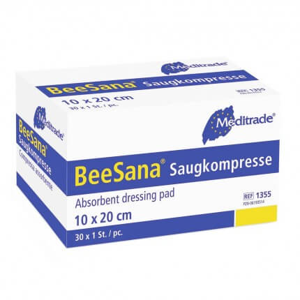 Compresses absorbantes non stériles BeeSana