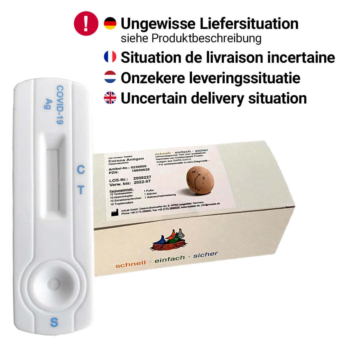 Corona Antigen-Schnelltest