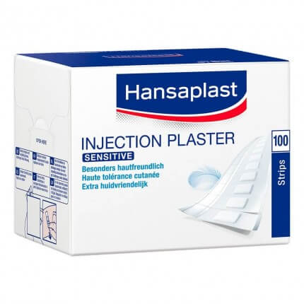 Sensitive injection plaster