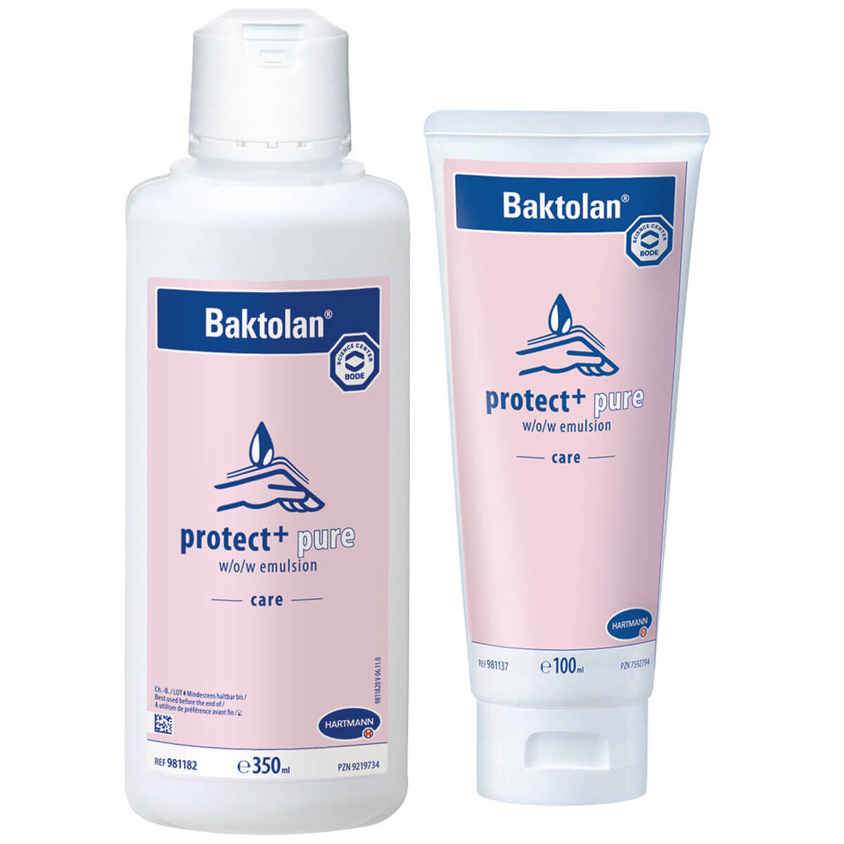 Baktolan protect+ pure - Lotion de protection pour peaux fragiles