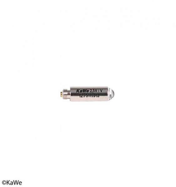 Vakuumlampe, 2,5 V, silber Vakuumlampe, 2,5 V, silber