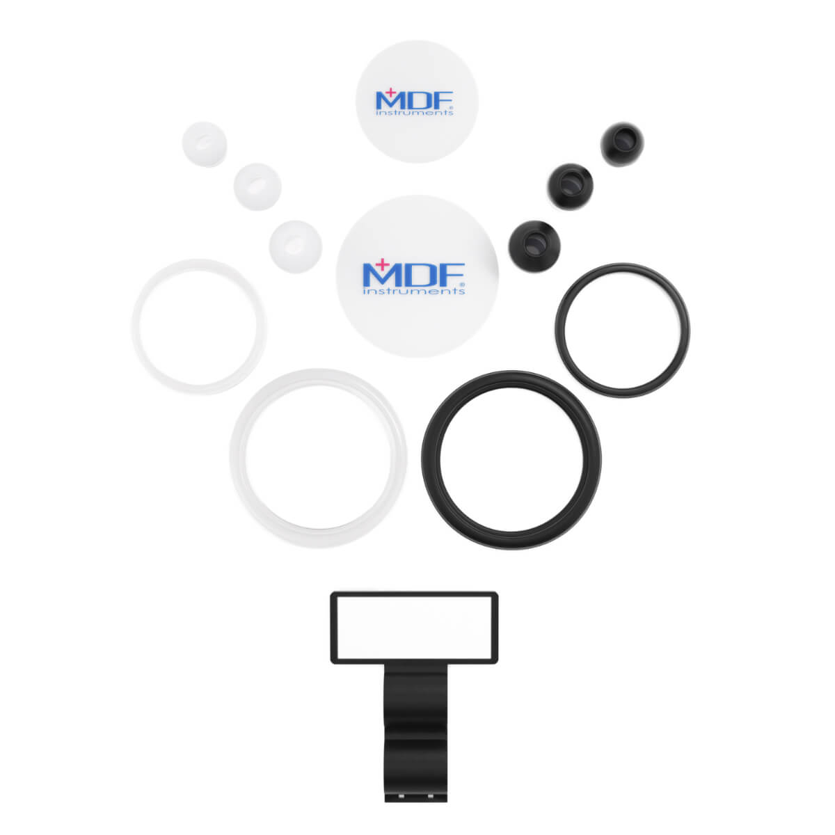 MDF Instruments® Stethoscope MD One® Stainless Steel White