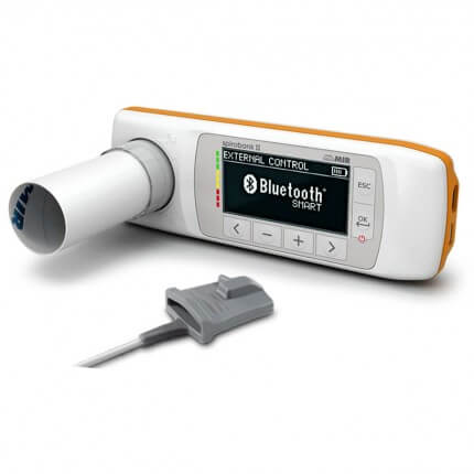 Spiromètre Spirobank II SMART avec oxymètre de pouls