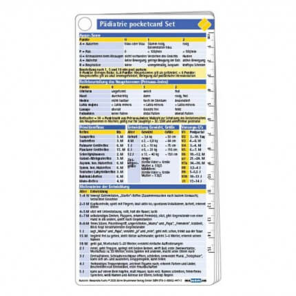 Pädiatrie pocketcard Set