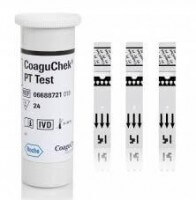 CoaguChek CoaguChek PT Controls für CoaguChek Pro II CoaguChek CoaguChek PT Controls für CoaguChek Pro II