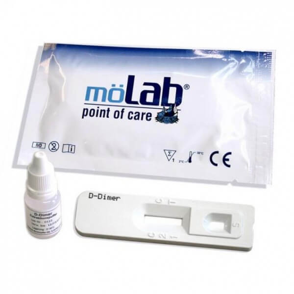 D-Dimer Schnelltest, Testkassetten D-Dimer Schnelltest, Testkassetten