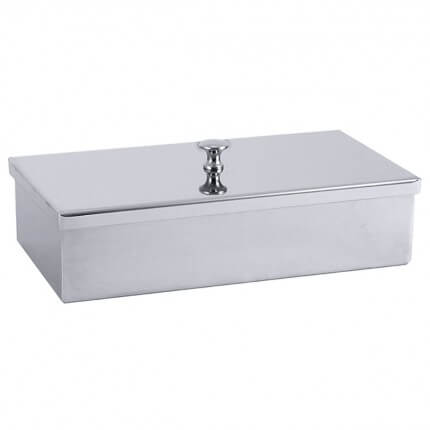 Stainless steel instrument tray