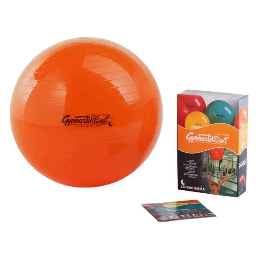 Orange exercise ball online