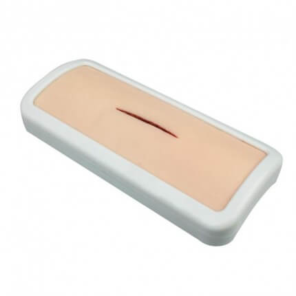 Skin suture trainer as pad