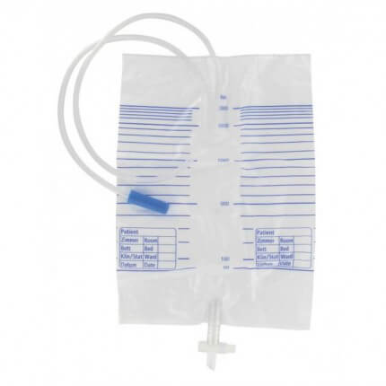 Urine bags for adults