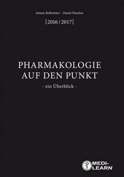 Pharmakologie auf den Punkt - 2016/2017 Pharmakologie auf den Punkt - 2016/2017