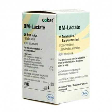 Bandelettes-test Accutrend BM-Lactate