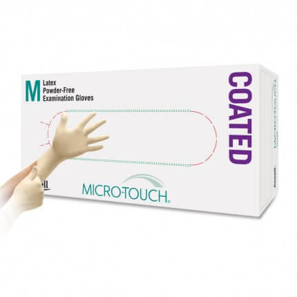 MICRO-TOUCH Coated examination glove