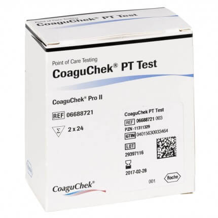 Test CoaguChek Pro II PT