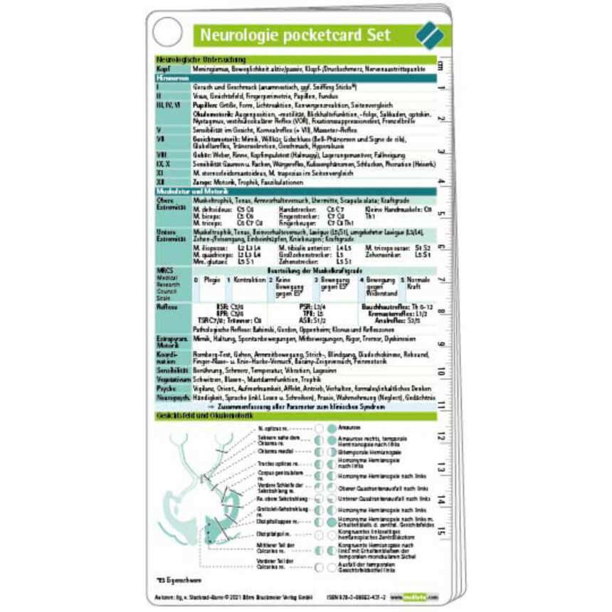 Börm Bruckmeier Neurologie Pocketcard Set Kaufen | DocCheck Shop