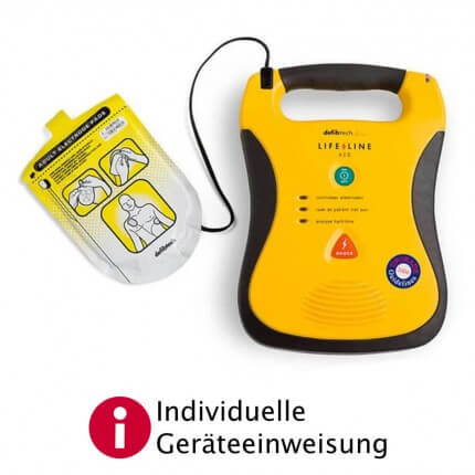 Geräteeinweisung für Defibtech AED