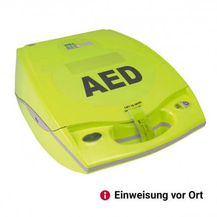 Geräteeinweisung für Zoll AED