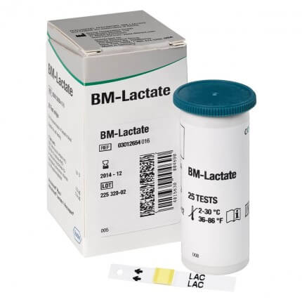 Bandelettes de test Accutrend BM-Lactate