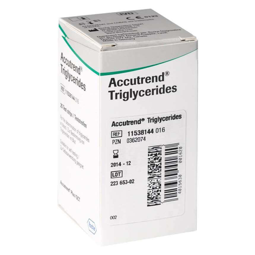 Roche Accutrend Triglycerides Test Strips | DocCheck Shop