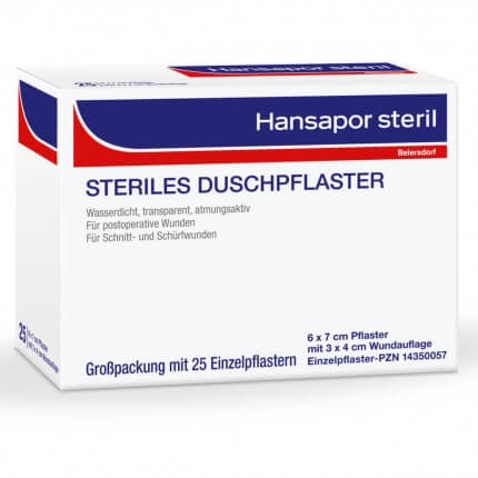 Steriele douchepleister