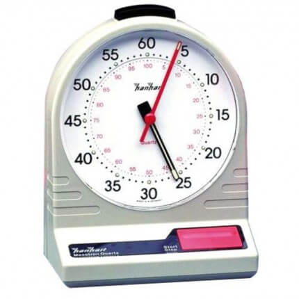Table Stop-Watch with night-luminescent display