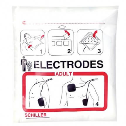 Vorkonnektierte Elektroden zu FRED easy Defibrillator