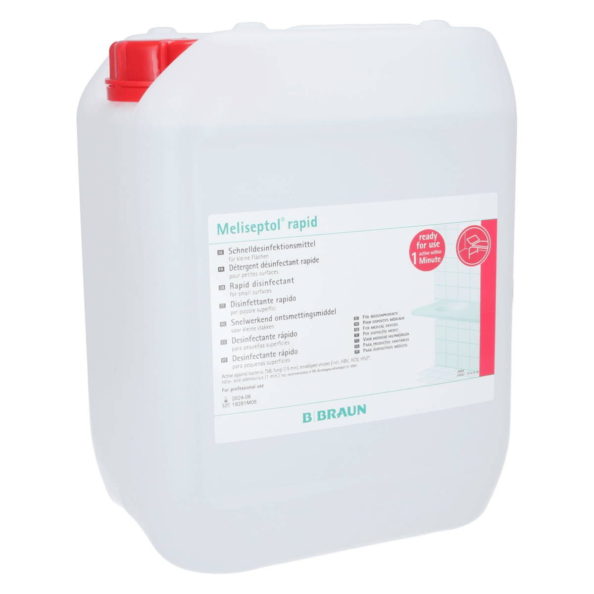 Meliseptol rapid Desinfektion | Wischdesinfektion | Flächen ...