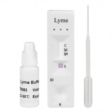 Duidelijkste snelle cassettetest voor de ziekte van Lyme