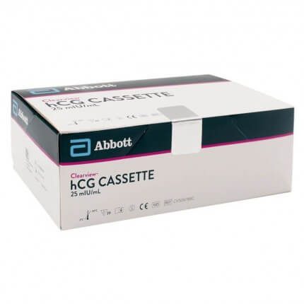 Clearview hCG Kassetten Test (25 mIE/ml)