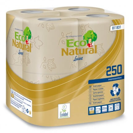 Eco Natuurlijk 250 toiletpapier
