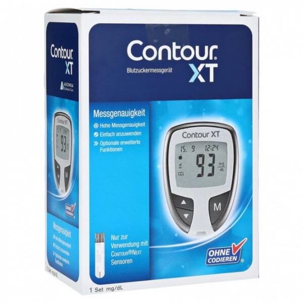 Contour XT Set mg/dl FOC Blutzuckermessgerät Contour XT Set mg/dl FOC Blutzuckermessgerät