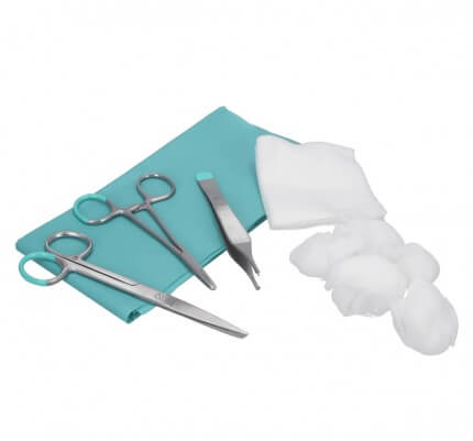 Kit de suture chirurgical Foliodrape CombiSet