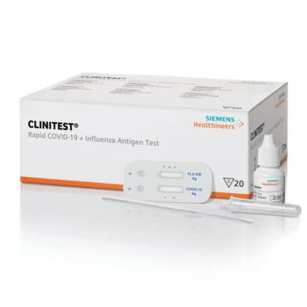 Siemens Clinitest Rapid COVID-19 + Influenza Antigen Test Kaufen ...