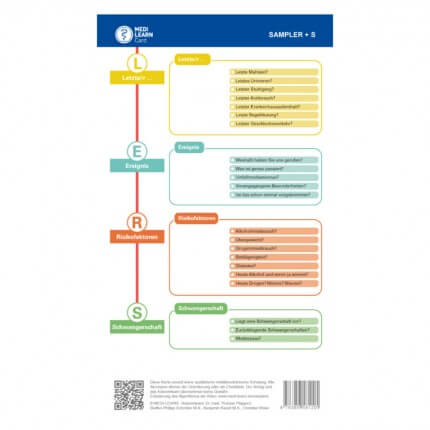 MEDI-LEARN SAMPLER+S Taschenkarte kaufen  DocCheck Shop