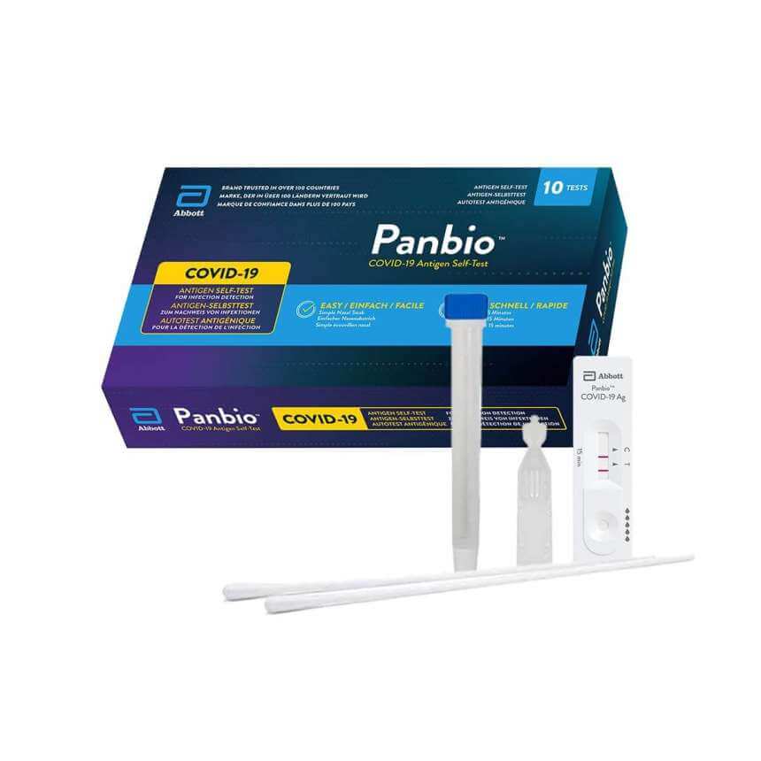 Panbio™ COVID-19 Antigen-Self-Test von Abbott - DocCheck Shop