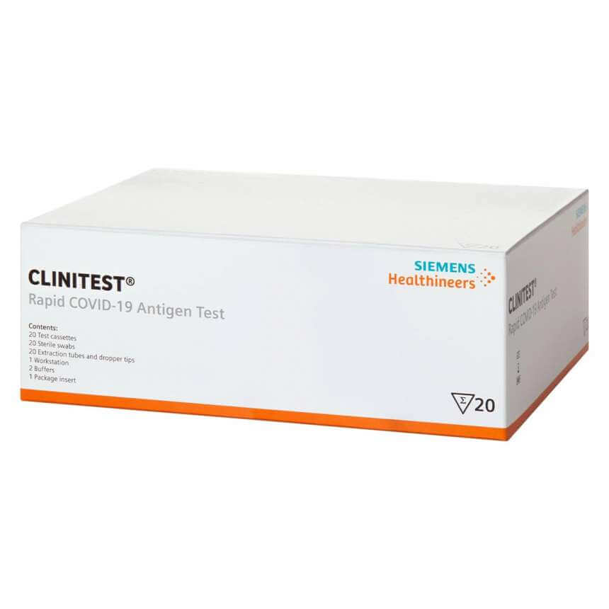 Clinitest Rapid COVID-19 Antigen Test Von Siemens - DocCheck Shop