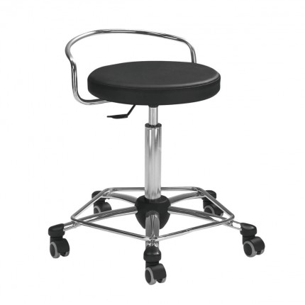 myVito swivel stool with back bar