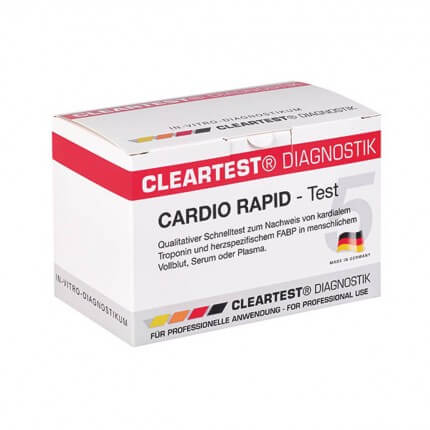 Cleartest Cardio Rapid Testkit