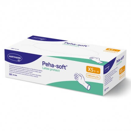 Peha-soft Latex protect Untersuchungshandschuhe