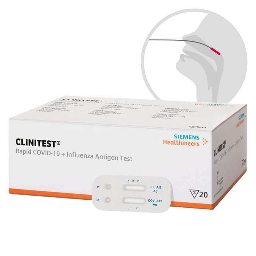 Clinitest Rapid COVID-19 + Influenza Antigen Test | Coronavirus ...